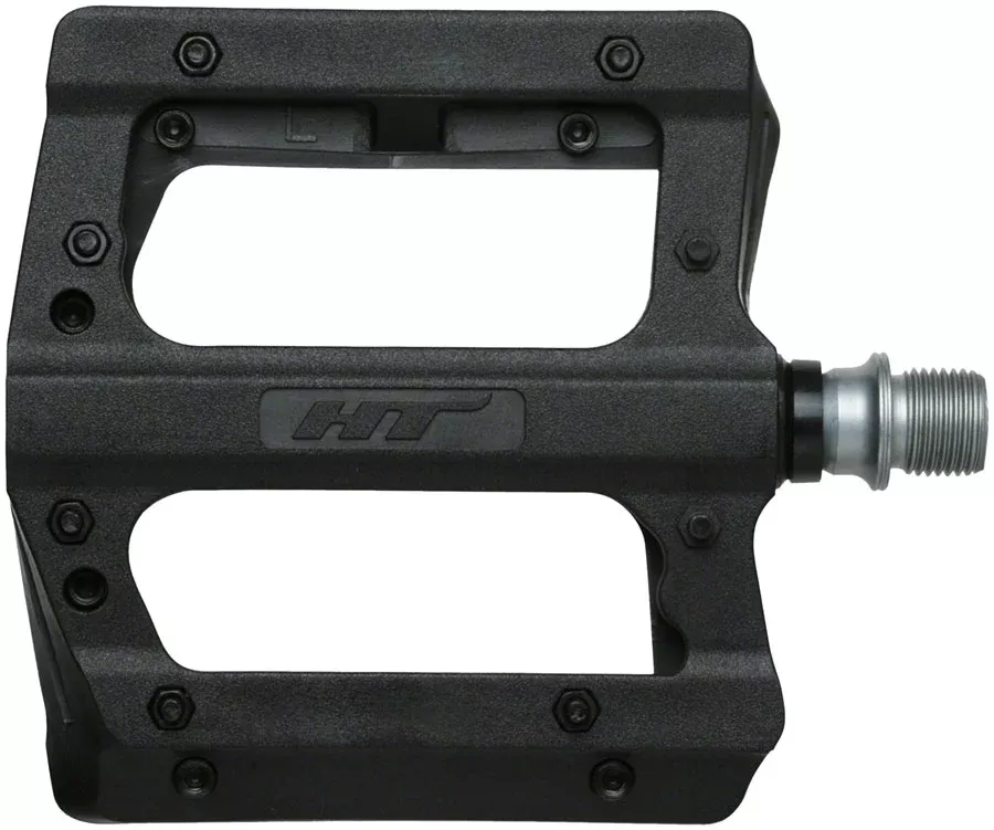 HT Components PA12A Pedals - Platform Composite 9/16" Black