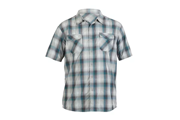 Zoic District Blue Plaid Shirt (Discontinued)